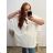 Damen-Tunika in Übergröße mit kurzen Ärmeln (3XL/4XL/5XL Einheitsgröße) ITALIAN FASHION IMBM23COLET