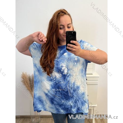 T-Shirt vayage Kurzarm Frauen (uni s / m) ITALIAN FASHIONIM420165 schwarz