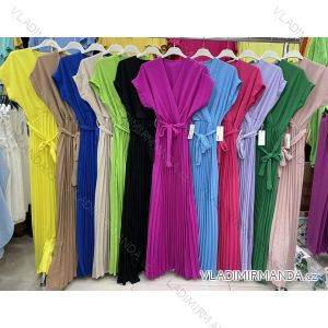 Sommerkleid Carmen aus Musselin für Damen (Einheitsgröße S/M) ITALIAN FASHION IMWE231506
