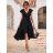 Elegantes ärmelloses Sommerkleid für Damen (Einheitsgröße S/M) ITALIAN FASHION IMD22351 rosa S/M