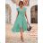 Elegantes ärmelloses Sommerkleid für Damen (Einheitsgröße S/M) ITALIAN FASHION IMD22351 rosa S/M