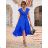 Elegantes ärmelloses Sommerkleid für Damen (Einheitsgröße S/M) ITALIAN FASHION IMD22351 rosa S/M