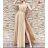 Ärmelloses langes Partykleid für Damen (S/M EINHEITSGRÖSSE) ITALIAN FASHION IMPBB23S3558