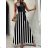Langes, elegantes, ärmelloses Damenkleid (Einheitsgröße S/M) ITALIAN FASHION IMWE231758