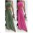 Elegantes Sommerhosen-Set und Damenoberteil (S / M ONE SIZE) ITALIAN FASHION IMWG221626