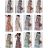 Sommer Kurzarm Sommerkleid (S / M ONE SIZE) ITALIENISCHE MODE IMWY21019
