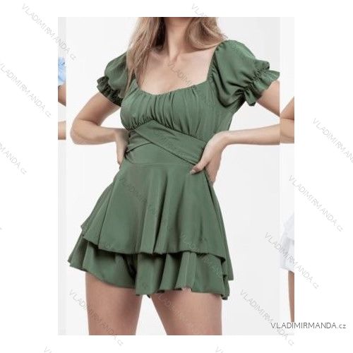 Kurzarm-Sommeroverall für Damen (S / M ONE SIZE) ITALIAN FASHION IMWB222484