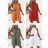 Ärmelloses, plissiertes Sommerkleid für Damen (Einheitsgröße S/M) ITALIAN FASHION IMWB23352