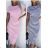 Kurzärmliges Sommerkleid für Damen (S / M ONE SIZE) ITALIAN FASHION IMWB22017