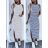 Gestreiftes, langes, trägerloses Sommerkleid für Damen (Einheitsgröße S/M) ITALIAN FASHION IMWB23326