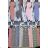 Gestreiftes, langes, trägerloses Sommerkleid für Damen (Einheitsgröße S/M) ITALIAN FASHION IMWB23326