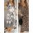 Sommer Kurzarm Sommerkleid (S / M ONE SIZE) ITALIENISCHE MODE IMWY21019