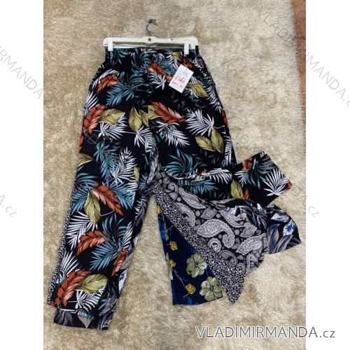 Lange Sommerhose für Damen in Übergröße (3XL-8XL) TURKISH FASHION TMWL23AA32