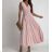 Langes, elegantes, ärmelloses Partykleid für Damen (Einheitsgröße S/M) ITALIAN FASHION IMWE232099