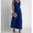 Langes, elegantes, ärmelloses Partykleid für Damen (Einheitsgröße S/M) ITALIAN FASHION IMWE232099