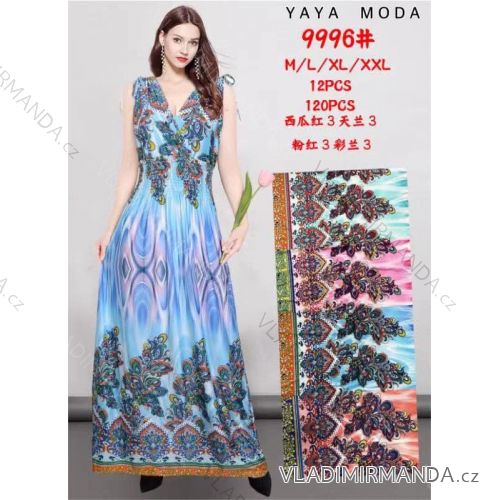 Ärmelloses langes Sommerkleid von Icecool für Damen (M/L-XL/2XL) ITALIAN FASHION IMB239996