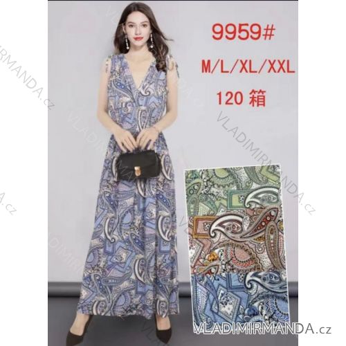 Ärmelloses langes Sommerkleid von Icecool für Damen (M/L-XL/2XL) ITALIAN FASHION IMB239959