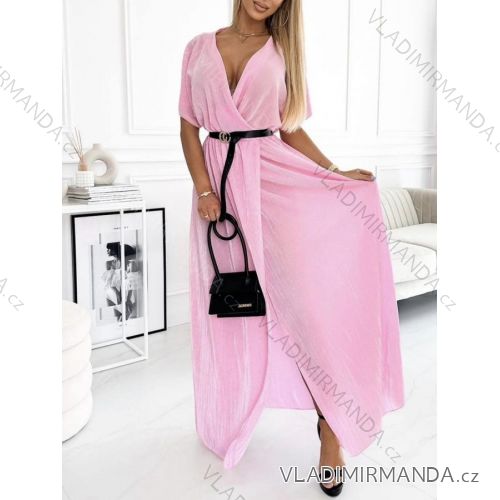 Sommerkleid Carmen aus Musselin für Damen (Einheitsgröße S/M) ITALIAN FASHION IMWE231506