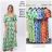Sommerkleid Carmen aus Musselin für Damen (Einheitsgröße S/M) ITALIAN FASHION IMWE231506