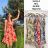 Sommerkleid Carmen aus Musselin für Damen (Einheitsgröße S/M) ITALIAN FASHION IMWE231506