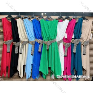 Ärmelloses Träger-Sommerkleid für Damen (Einheitsgröße S/M) ITALIAN FASHION IMWGM232181