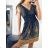 Ärmelloses Icecool-Sommerkleid für Damen (M/L, XL/2XL) AINUOSI ITALIAN FASHION IMB237721 gelb XL/2XL