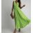 Langes, elegantes, ärmelloses Partykleid für Damen (Einheitsgröße S/M) ITALIAN FASHION IMWE232099/DUR S/M Beige