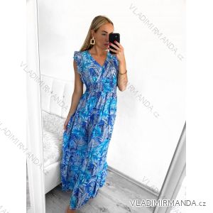 Sommerkleid Carmen aus Musselin für Damen (Einheitsgröße S/M) ITALIAN FASHION FMPZM23A082-9