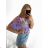 Sommer-Icecool-Kurzarm-Tunika für Damen (S/M Einheitsgröße) ITALIAN FASHION IMM23M2929