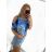 Sommer-Icecool-Kurzarm-Tunika für Damen (S/M Einheitsgröße) ITALIAN FASHION IMM23M2929