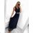 Langes, elegantes, ärmelloses Partykleid für Damen (S/M EINHEITSGRÖSSE) ITALIAN FASHION IMPSH223598/DU Rot