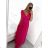 Langes Partykleid für Damen mit Trägern (S/M EINHEITSGRÖSSE) ITALIAN FASHION IMPSH243677 Beige S/M