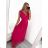 Langes Partykleid für Damen mit Trägern (S/M EINHEITSGRÖSSE) ITALIAN FASHION IMPSH243677 Beige S/M
