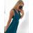 Langes Partykleid für Damen mit Trägern (S/M EINHEITSGRÖSSE) ITALIAN FASHION IMPSH243677 Beige S/M