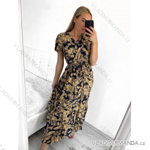 Sommerkleid Carmen aus Musselin für Damen (Einheitsgröße S/M) ITALIAN FASHION FMPZM23A081-13