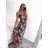 Trägerloses Sommerkleid für Damen (Einheitsgröße S/M) VISKOSE AINUOSI FRENCH FASHION FMPZM23A122-2