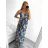 Trägerloses Sommerkleid für Damen (Einheitsgröße S/M) VISKOSE AINUOSI FRENCH FASHION FMPZM23A122-2