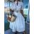Sommer kurzes Damenkleid (uni s-m) ITALIAN FASHION IMM20127