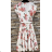 Damen-Sommerkleid aus Chiffon mit kurzen Ärmeln (Einheitsgröße S/M) FRENCH FASHION IMPES239581