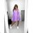 Übergroßes 3/4-Langarmkleid für Damen (S/M EINHEITSGRÖSSE) ITALIAN FASHION IMWGB231731