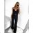 Langer trägerloser Damenoverall (S/M ONE SIZE) ITALIAN FASHION IMPCF2327758