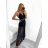 Šaty letní na ramínka dámské (S/M ONE SIZE) ITALSKÁ MÓDA IMPBB22B21841 S/M weiß