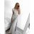 Ärmelloses langes Partykleid für Damen (S/M EINHEITSGRÖSSE) ITALIAN FASHION IMPBB23S3558