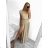 Ärmelloses langes Partykleid für Damen (S/M EINHEITSGRÖSSE) ITALIAN FASHION IMPBB23S3558