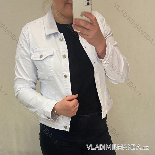 Übergroße Jeansjacke für Damen (XL-6XL) M.SARA MSR23AM2163-12