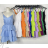 Trägerloses Sommerkleid für Damen (Einheitsgröße S/M) ITALIAN FASHION IMPBB23A3082