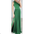 Langes, elegantes, ärmelloses Sommerkleid für Damen (Einheitsgröße S/M) ITALIAN FASHION IMPBB23B23544