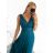 Langes Party-Elegantes Sommerkleid für Damen (Einheitsgröße S/M) ITALIAN FASHION IMPSH233584 Rosa S/M