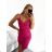 Sommerkleid Carmen aus Musselin für Damen (Einheitsgröße S/M) ITALIAN FASHION IMWE231506