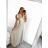 Kleid mit 3/4 Ärmeltasche für Damen (uni sl) ITALIAN Fashion IMWD20529 S/M béžová